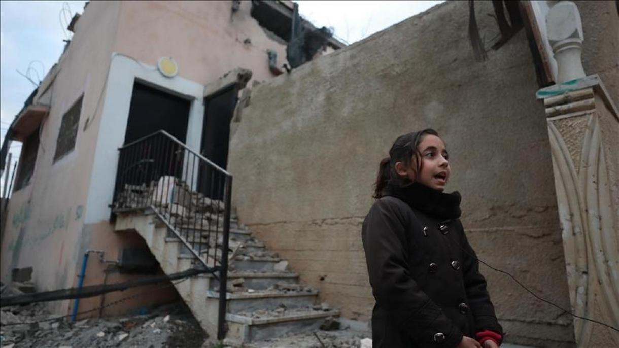 نظامیان اسرائیل خانه یک فلسطینی را تخریب کرد