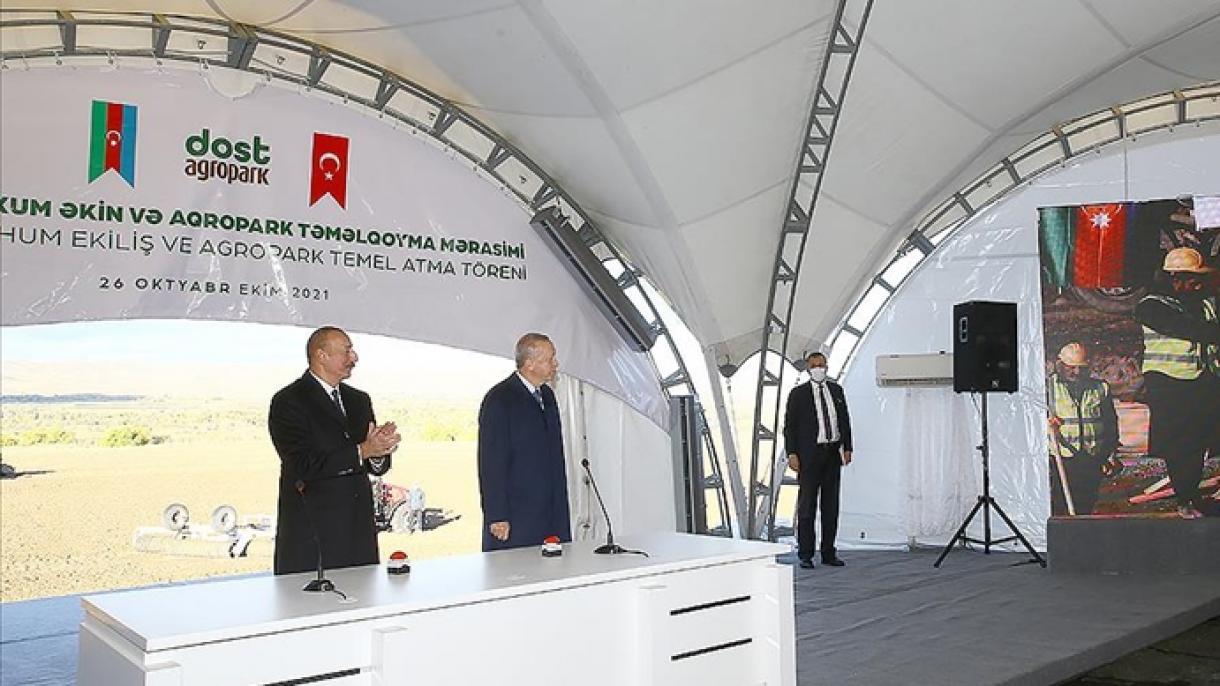 Aliyev: “El agroparque en Zanguilan será un ejemplo”