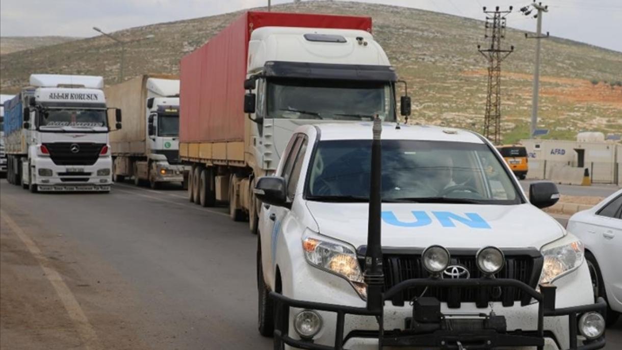 ارسال کمک های غذایی و انسانی از سوی سازمان ملل به ادلب سوریه