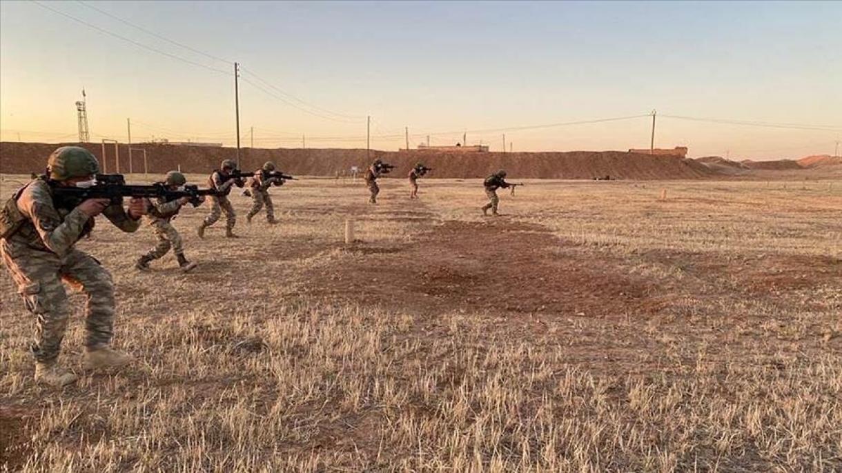 ادامه عملیات ضد تروریستی نیروهای مسلح ترکیه در شمال سوریه