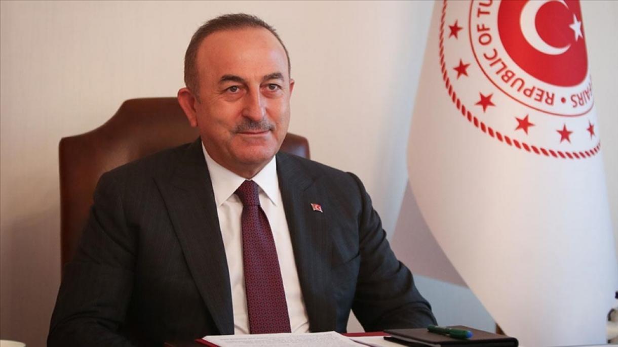 Çavuşoğlu se reúne com o secretário-geral do Conselho da Turquia