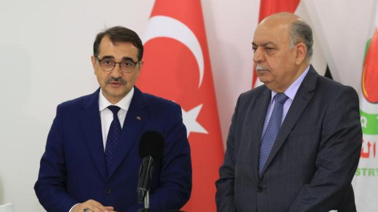 دیدارهای وزیر انرژی ومنابع طبیعی ترکیه از عراق