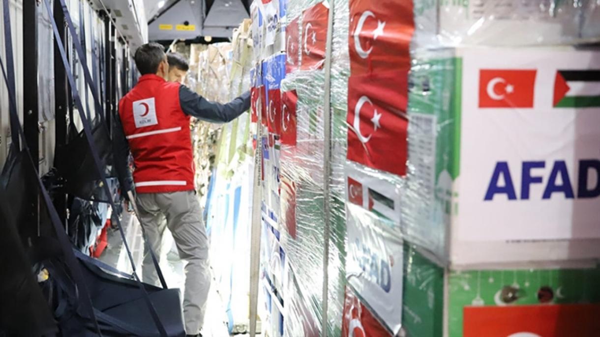 土耳其向加沙运送援助物资
