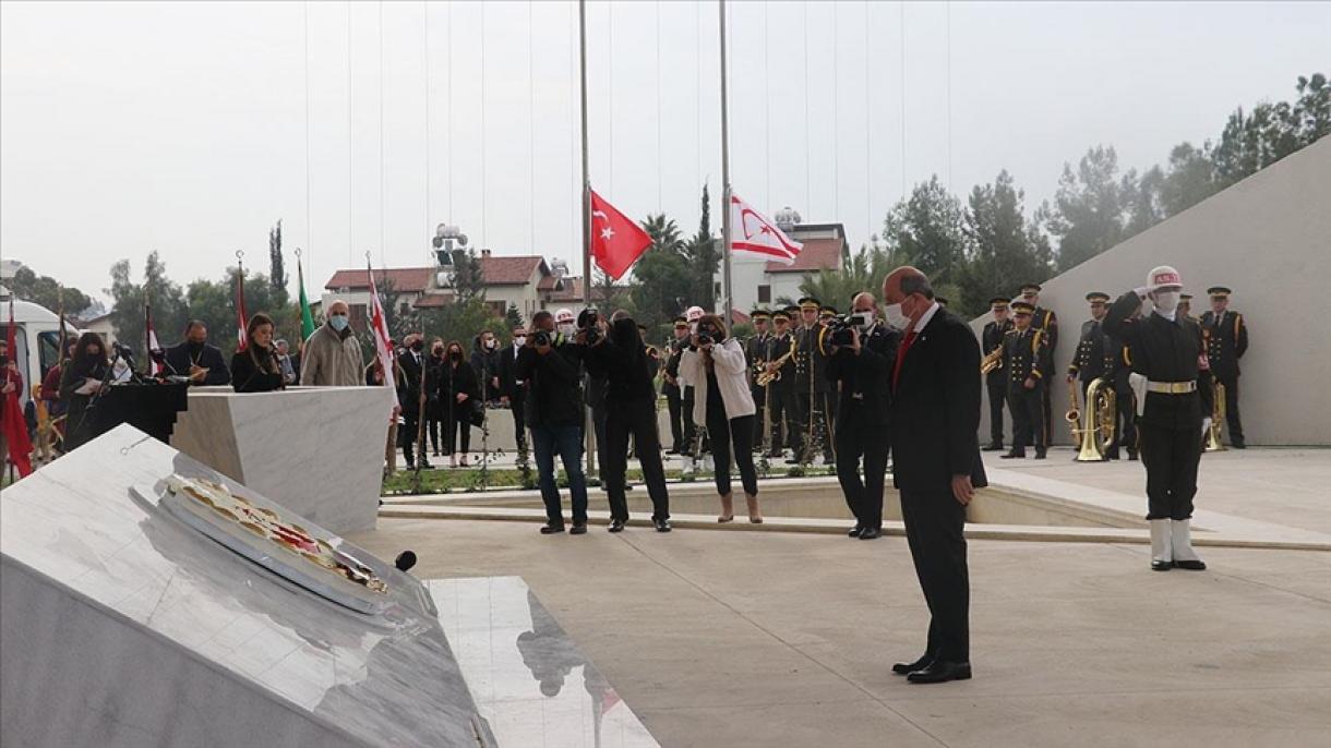 Rauf Raif Denktaş halálának évfordulójáról emlékeztek meg az Észak-ciprusi Török Köztársaságban