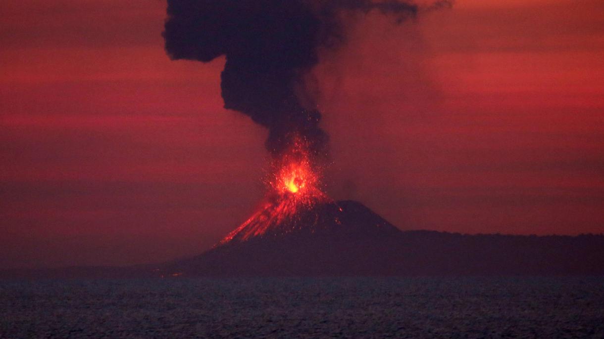 印尼喀拉喀托火山本周第44次喷发