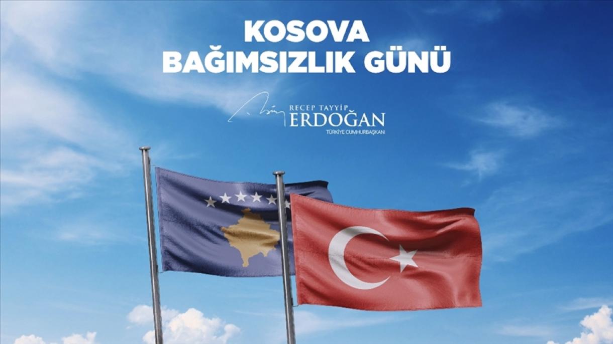 پیام تبریک اردوغان به‌مناسبت اعلام استقلال کوساوا