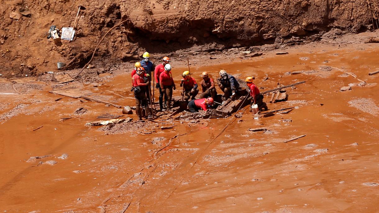 巴西矿坝决堤已致121人死亡
