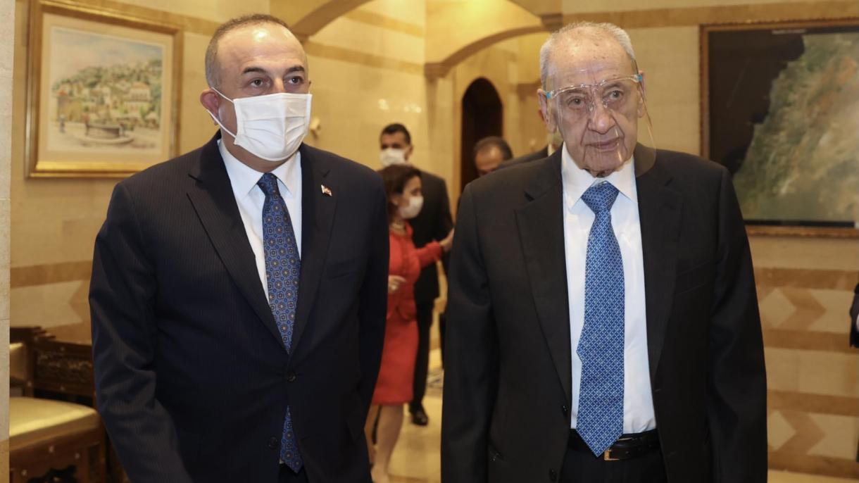 جزئیات دیدارهای وزیر امور خارجه ترکیه در بیروت