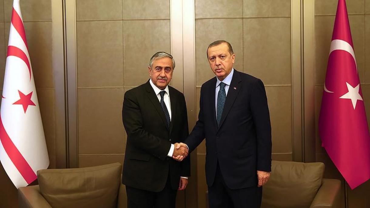 Erdogan y Akıncı abordaron el proceso de negociación sobre Chipre
