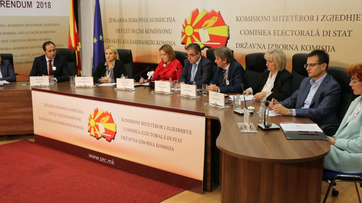 اعلام نتایج اولیه ریفراندوم تغییر نام در مقدونیه