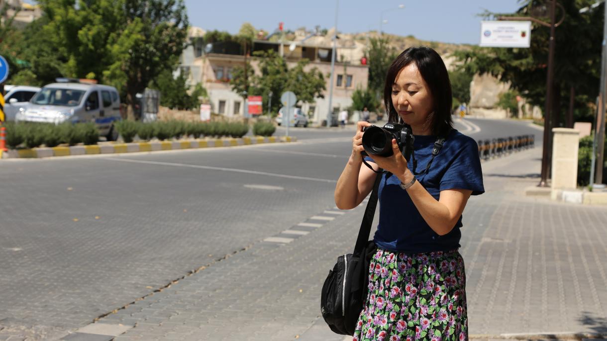 Yapon fotorässam Kapadokiyäne tanıta