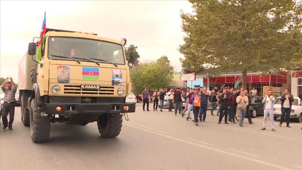 Азербайджанската армия освободи град Джебраил и още девет населени места...