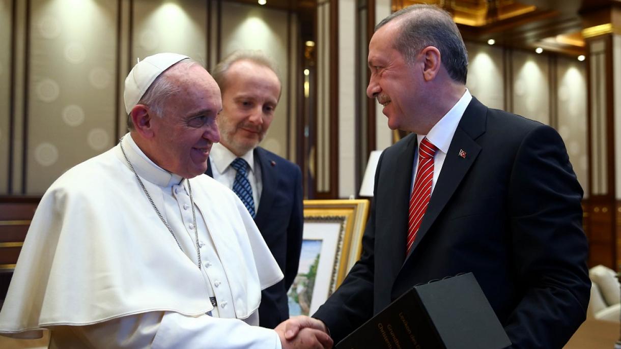 Η επίσκεψη Ερντογάν στο Βατικανό εμπνέει ελπίδα για την παγκόσμια ειρήνη