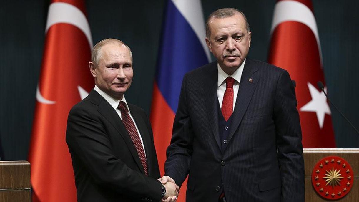 Ärdoğan Putin belän söyläşte