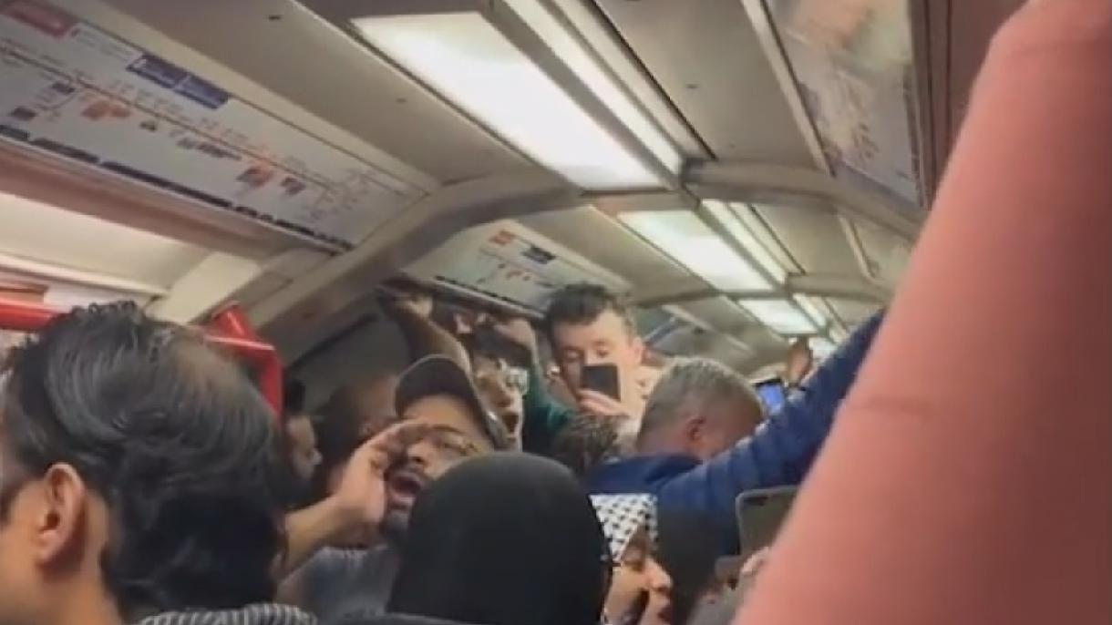 راننده‌ای که در متروی لندن شعار"فلسطین آزاد" را از بلندگو سرداد، از کار اخراج شد