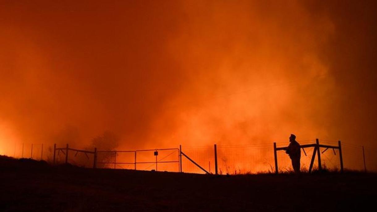 آتش سوزی جنگلی در سانتا باربارا 2400 خانه را تهدید می کند
