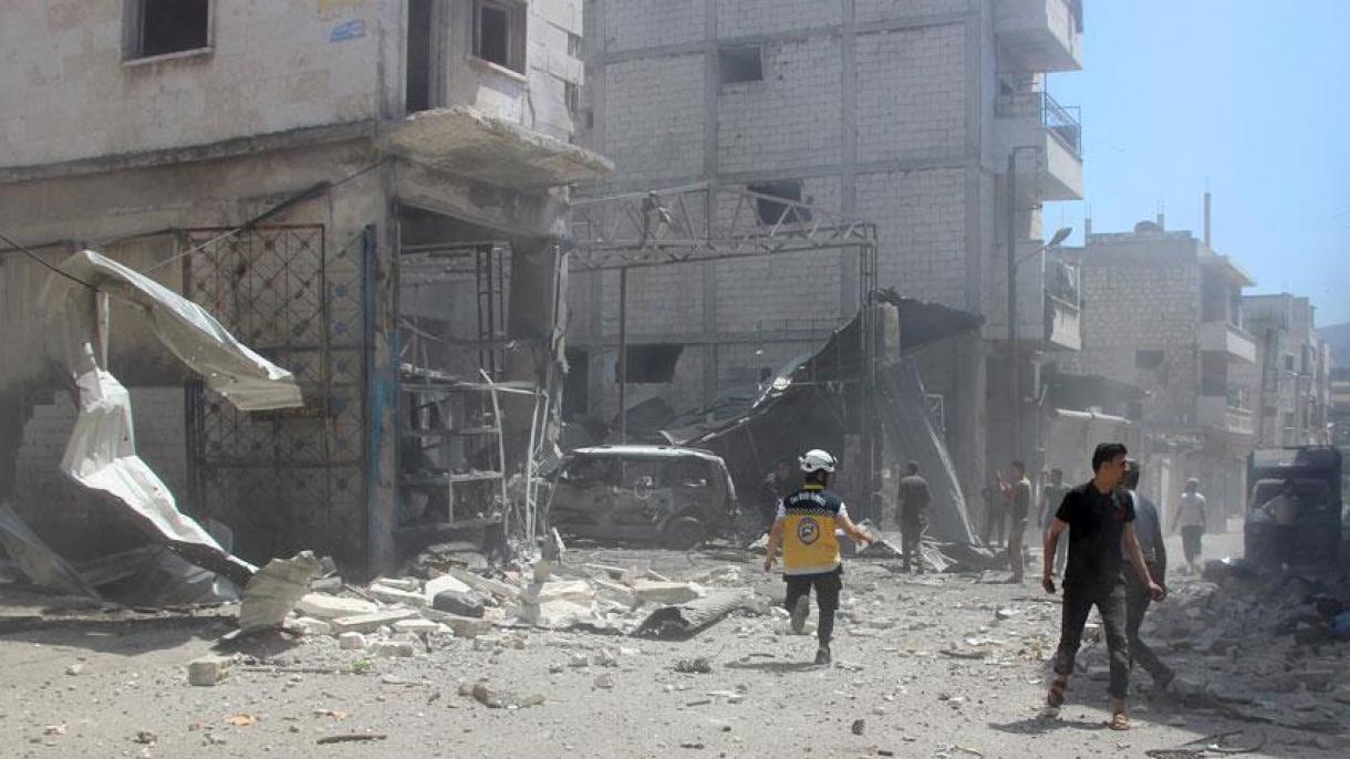 Suriyada Bashshar Asad rejimi 6 oyda 2 ming 900dan ziyod barrel bombasi  qo’llandi.