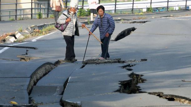 در جاپان زلزله جان ۱۸ تن را گرفت