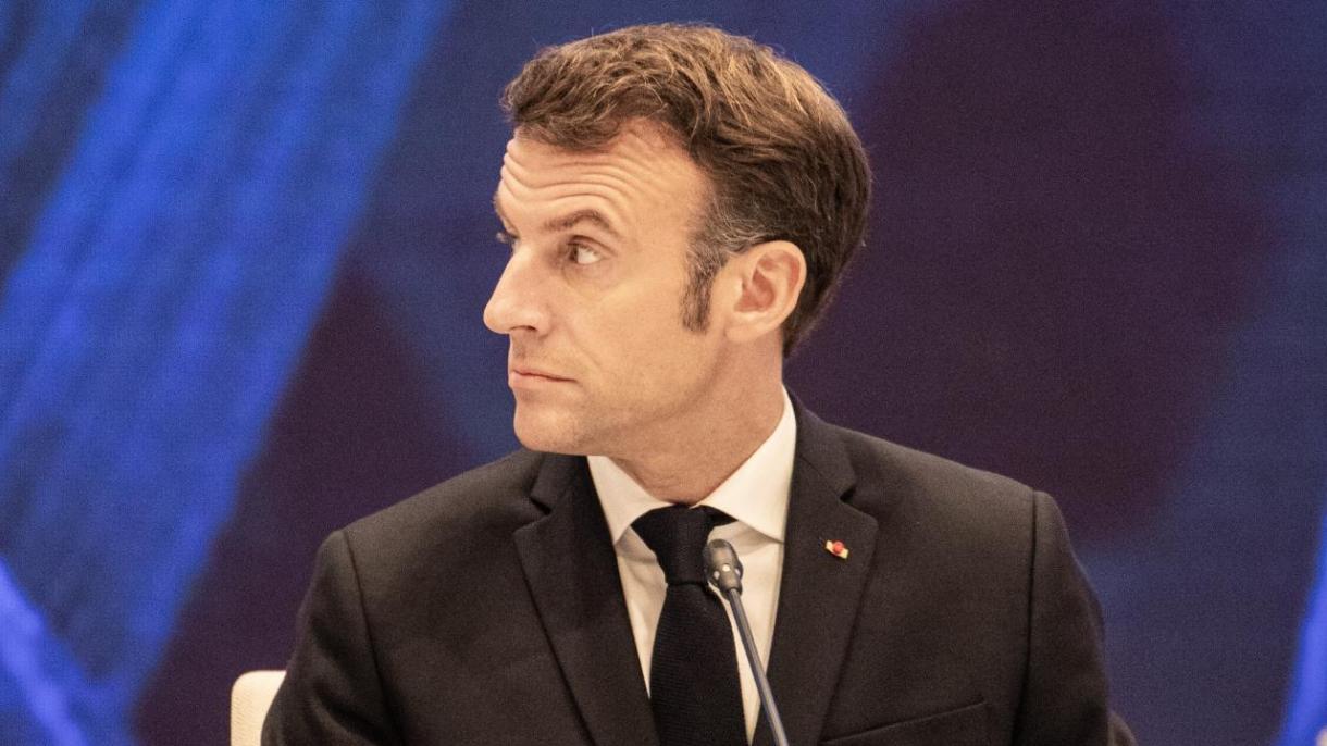 法国总统马克龙呼吁以色列停止袭击平民