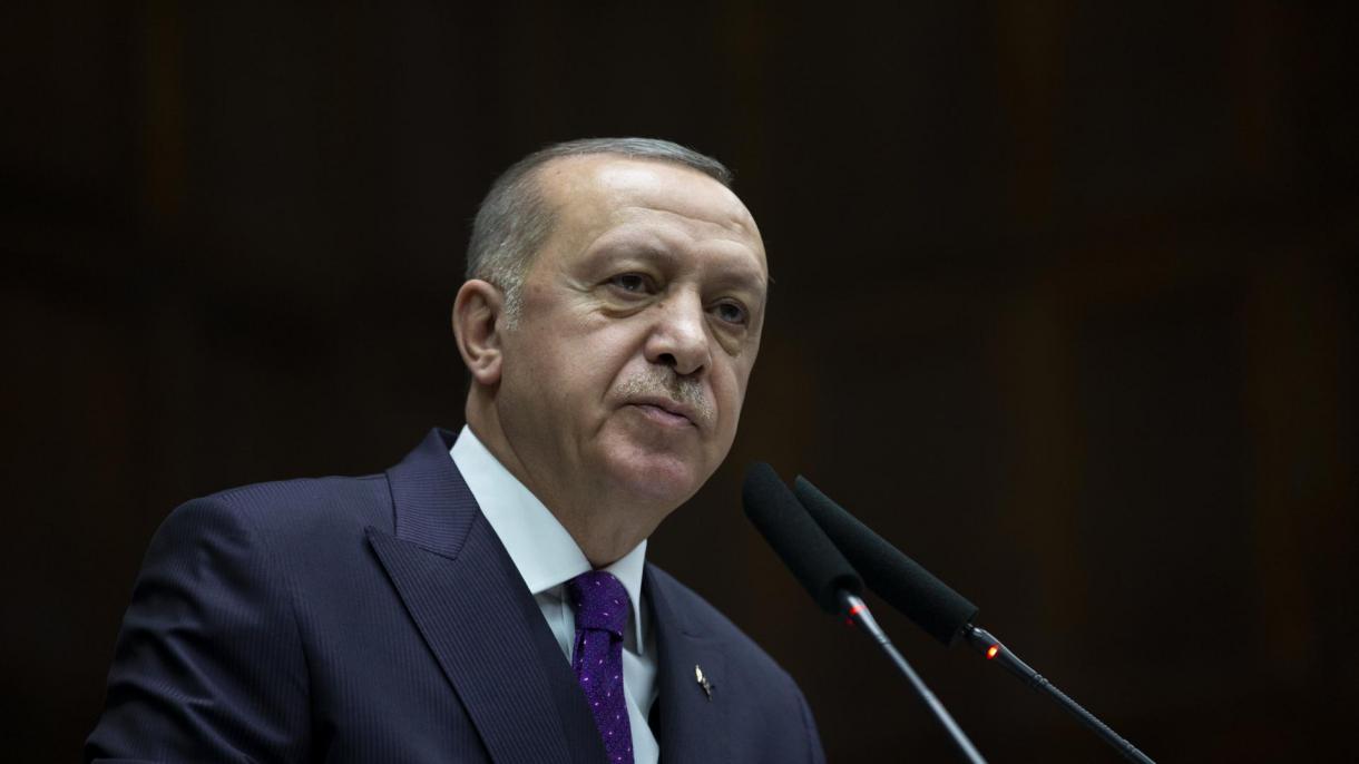 Президент Р. Т. Эрдоган террордук кол салууда каза болгондор үчүн көңүл айтты