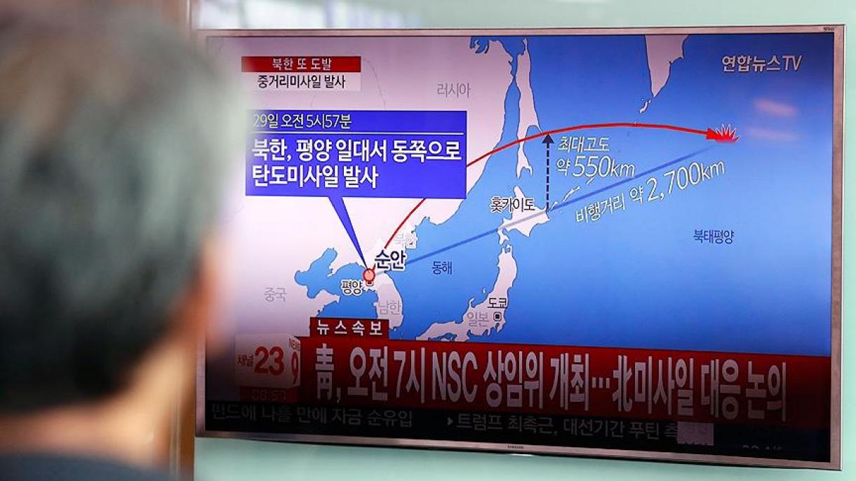 Újabb ballisztikus rakétát indított Észak-Korea