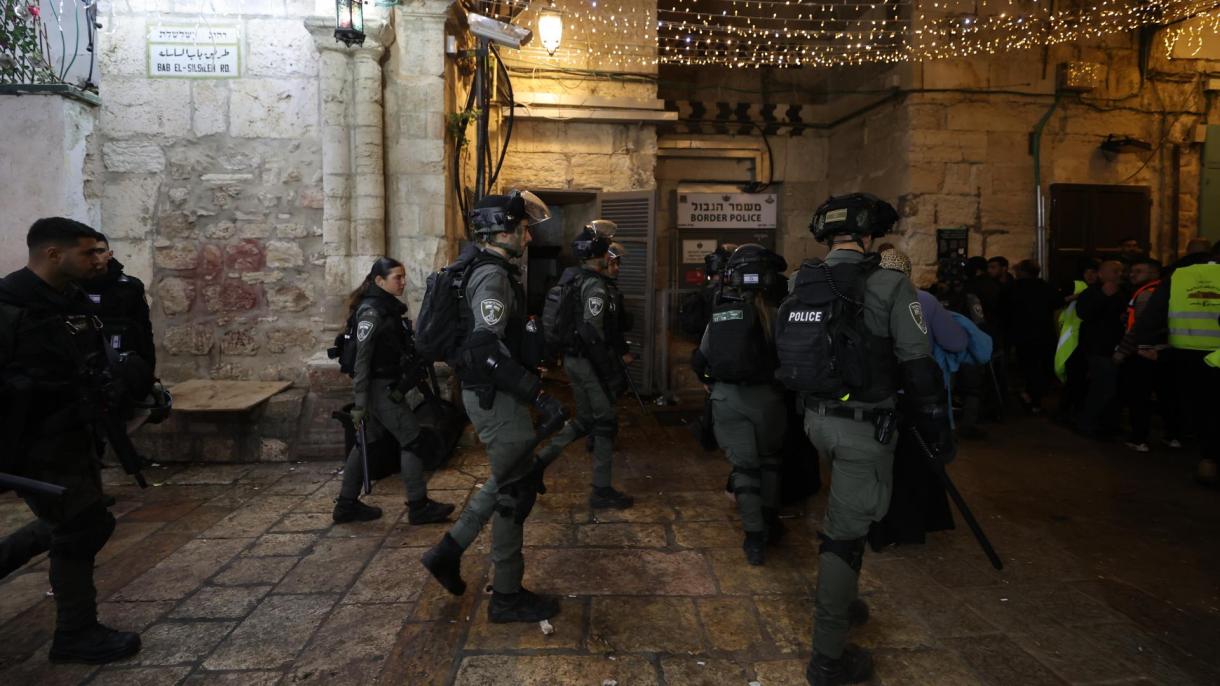 Палестина жана Египет Израиль полициясынын Месжид-и Аксаны басып кирүүсүн айыптады