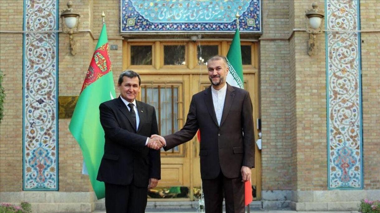 ملاقات وزرای امور خارجه ایران و ترکمنستان در تهران