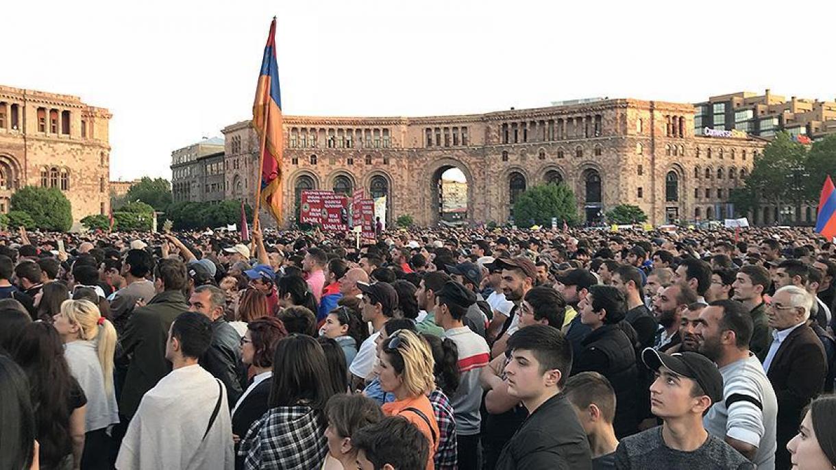 ارمنستان باز صحنه ناآرامی هاست