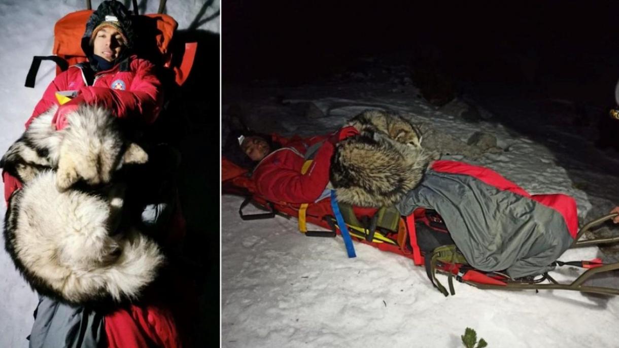 Kutyája tartotta életben a lezuhant horvát hegymászót