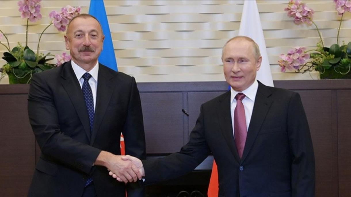 Путин и Алиев обсъдиха изпълнението на тристранните споразумения