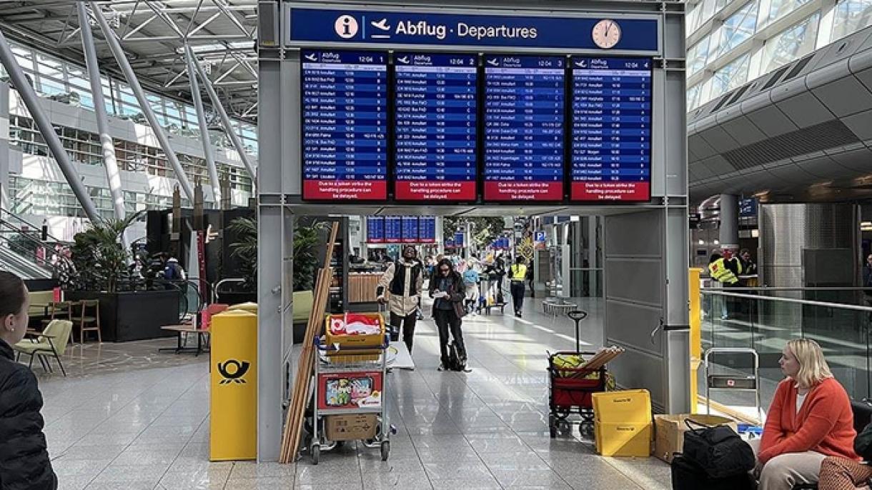 Sztrájkok a német repülőtereken