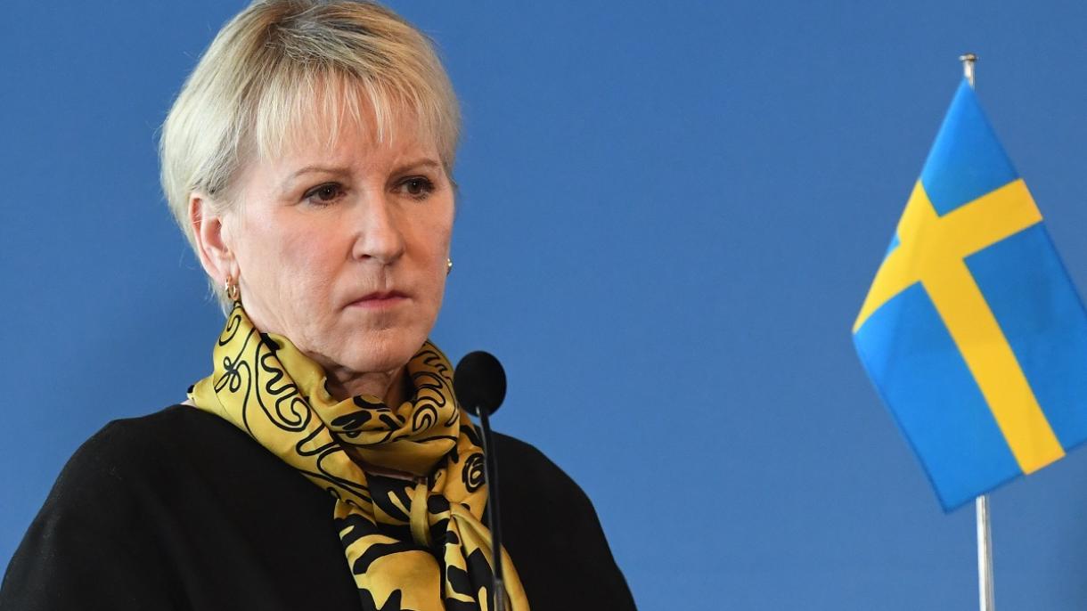 “Estoy orgullosa de la decisión del gobierno de Suecia para reconocer el estado palestino”