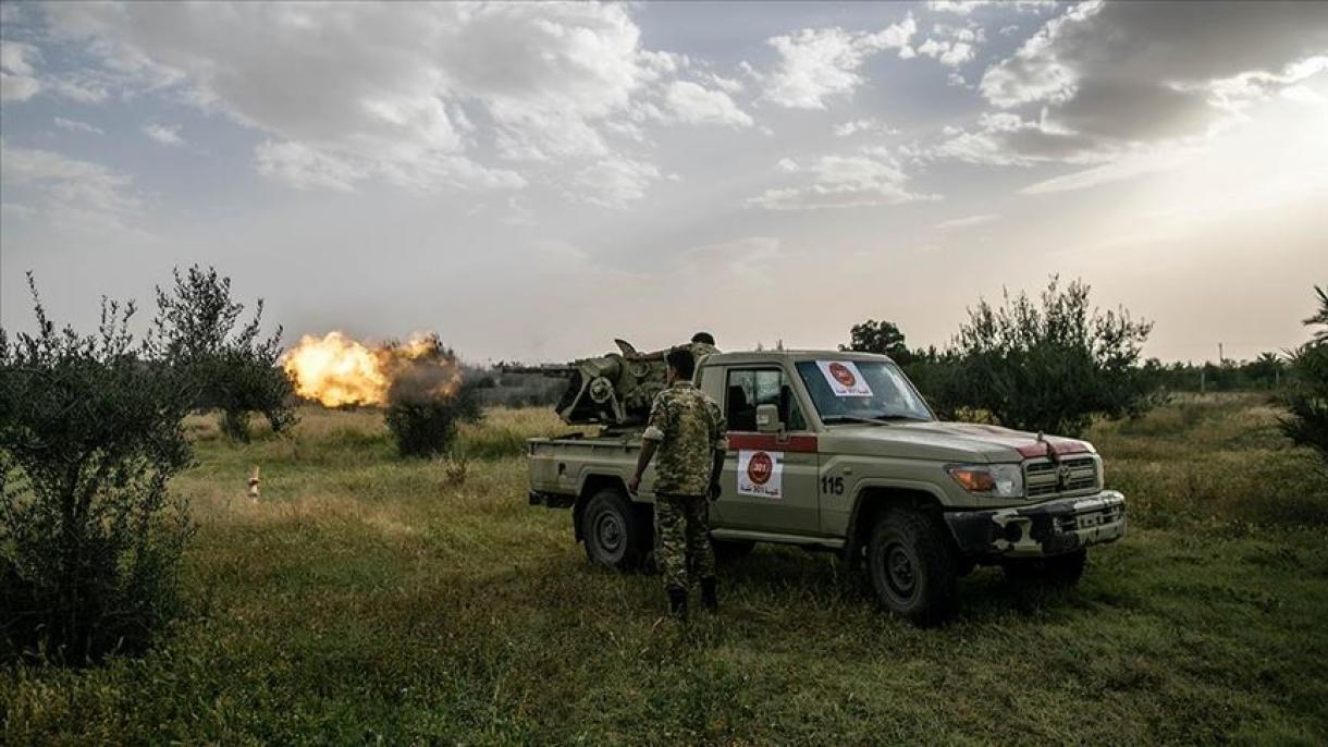 利比亚全国和解政府袭击哈夫特尔民兵车队