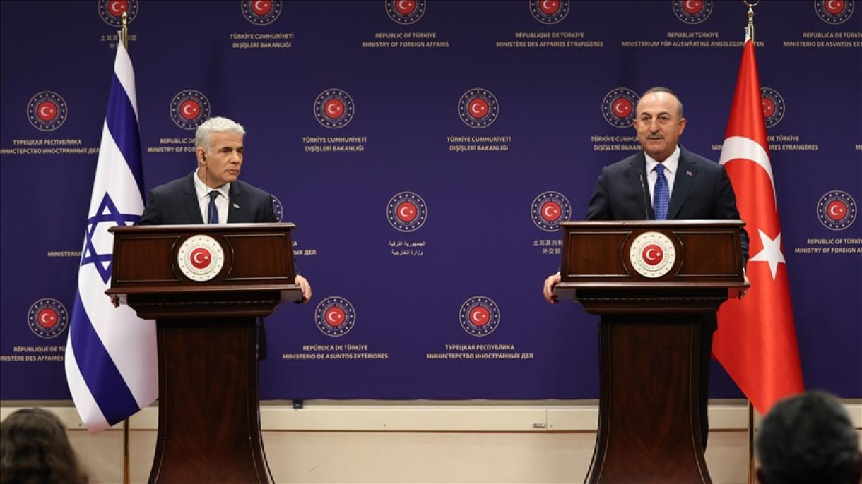 وزیر خارجه اسرائیل به عادی‌سازی روابط با ترکیه تاکید کرد