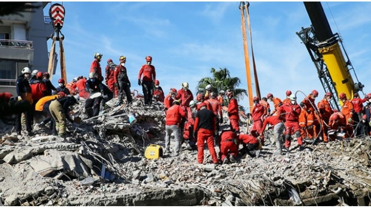 伊兹密尔地震死亡人数升至115人