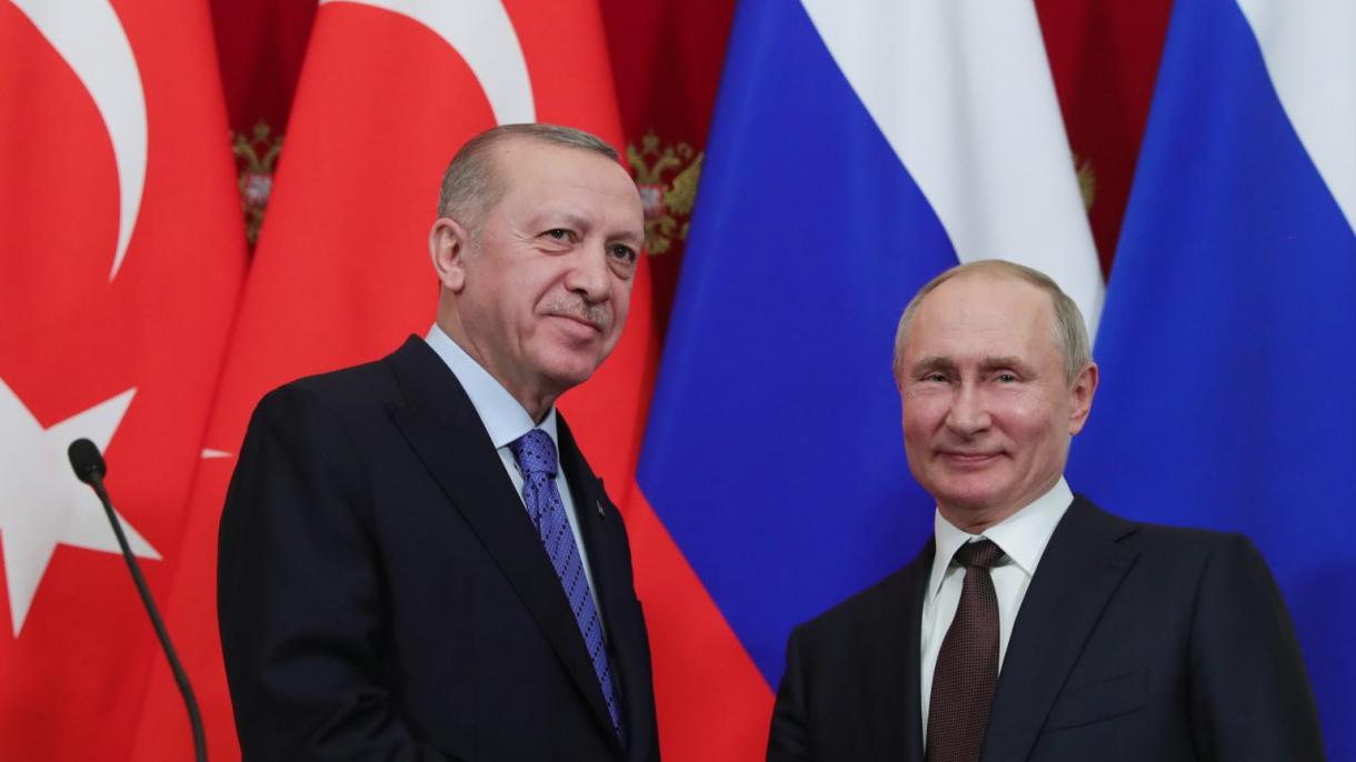 Prezident Erdogan Russiýaly kärdeşi Putin bilen telefon arkaly söhbetdeş boldy