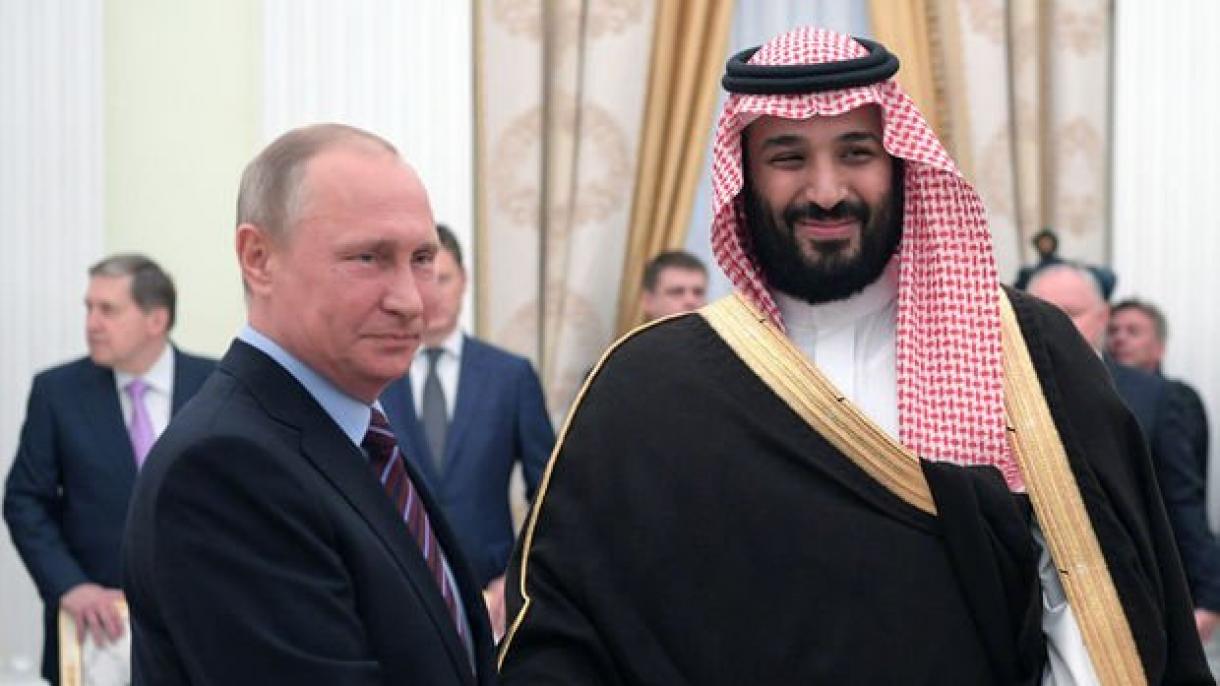 روسی صدر کی سعودی ولی عہد محمد بن سلمان سے پٹرول منڈی کے بارے میں  اہم بات چیت