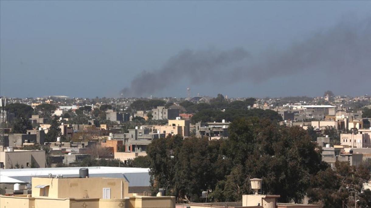 利比亚哈夫特民兵轰炸平民住宅区