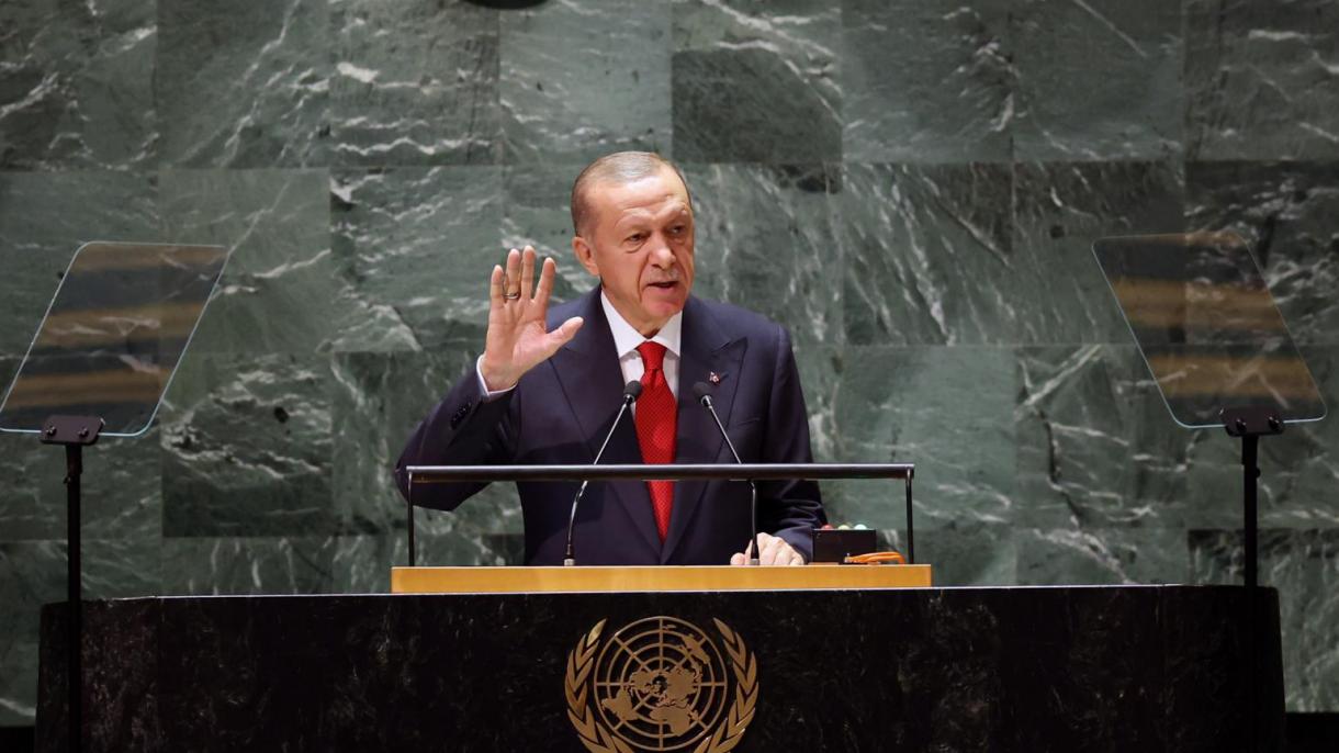 Президент Ердоған БҰҰ мінберінен үн қатты