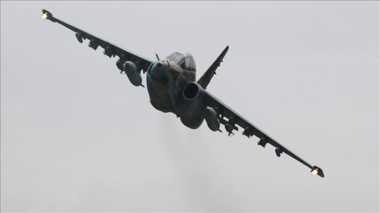 هواپیمای سوخو-25 آذربایجان پس از نوسازی ر ترکیه به باکو منتقل شد