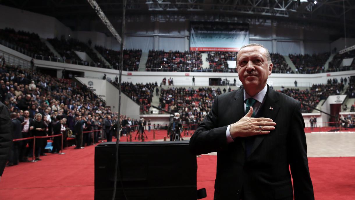 Erdog’an, qiyinchiliklarga qarshi birlik va birdamlikning ahamiyatiga to'xtaldi