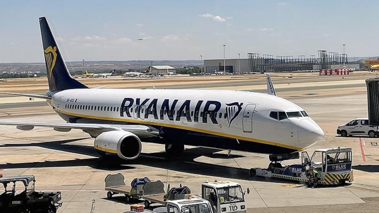 Greve dos trabalhadores da Ryanair em Espanha