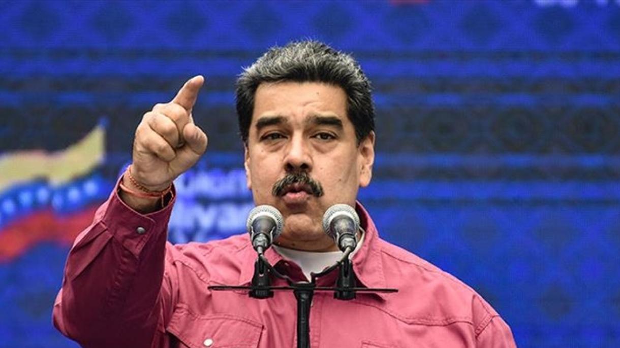 Maduro Kolumbiýadaky protestler bilen bagly beýanat berdi
