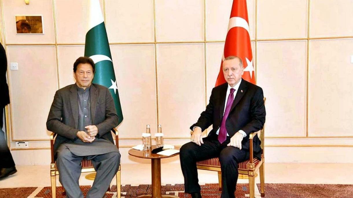 صدررجب طیب ایردوان کی وزیراعظم عمران خان سے ملاقات، اہم علاقائی وبین الاقوامی امورپرتبادلہ خِیال