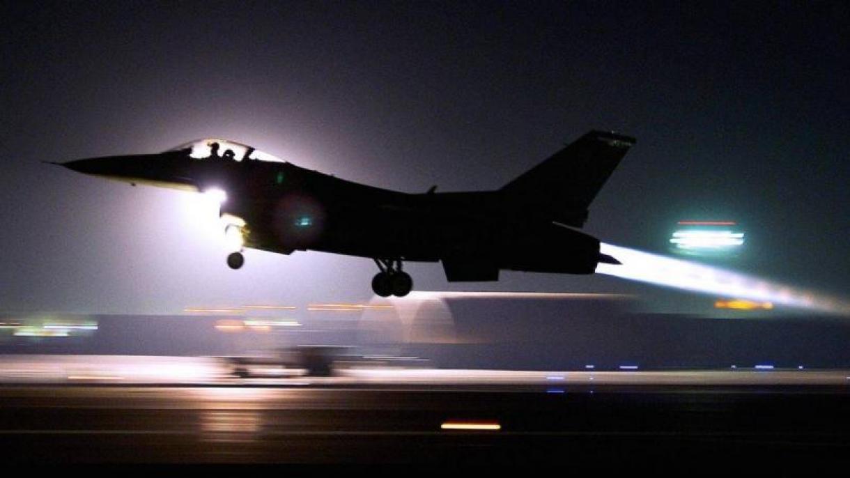 وزارت دفاع تورکیه: طی عملیات هوایی علیه تروریست‌ها در شمال عراق 22 هدف منهدم شد