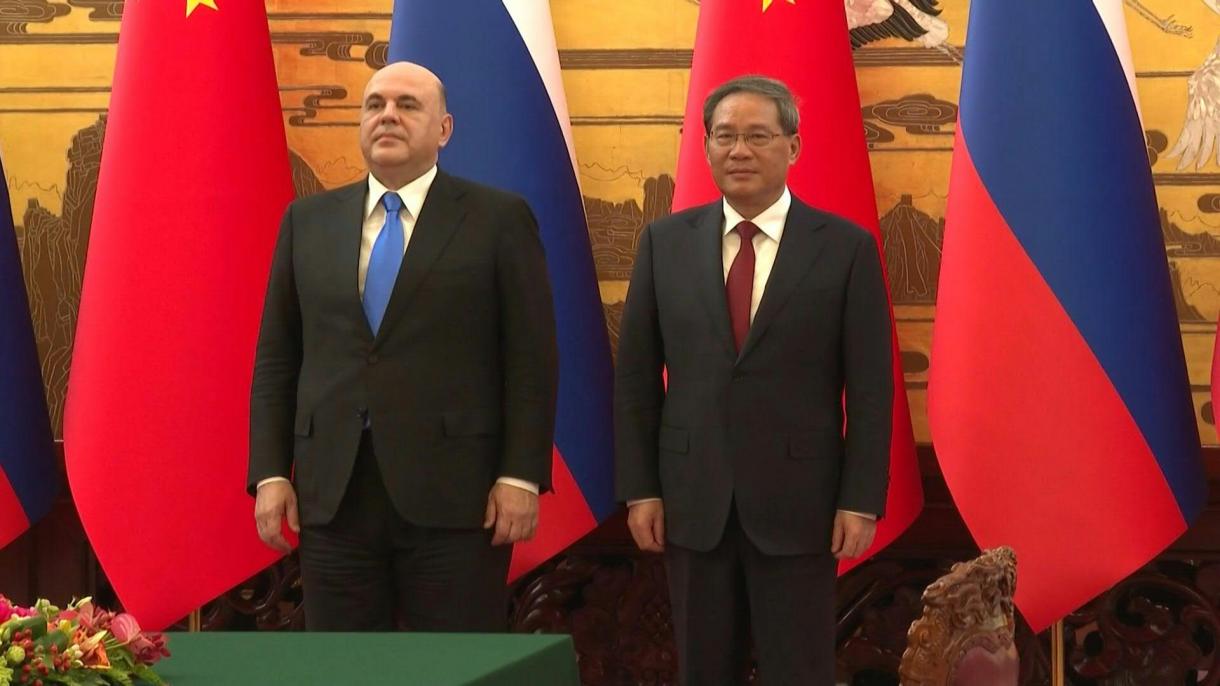 俄罗斯总理米舒斯京抵达中国进行访问