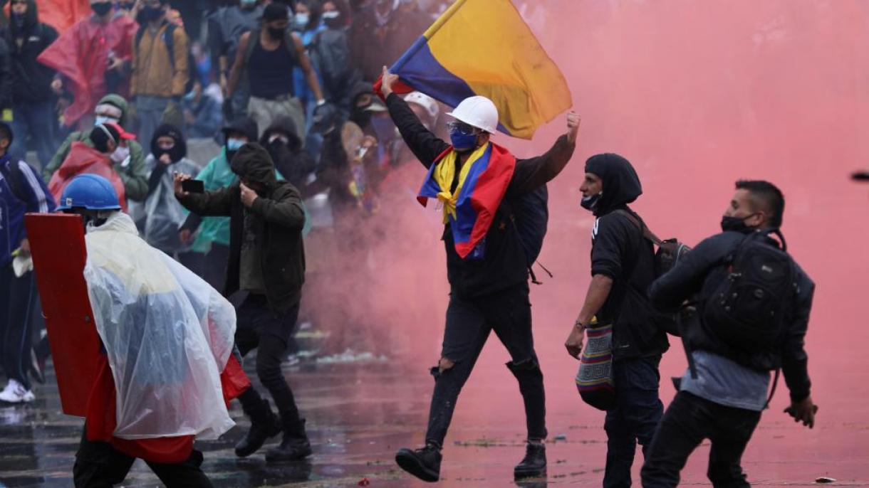 Kormányellenes tiltakozások Kolumbiában