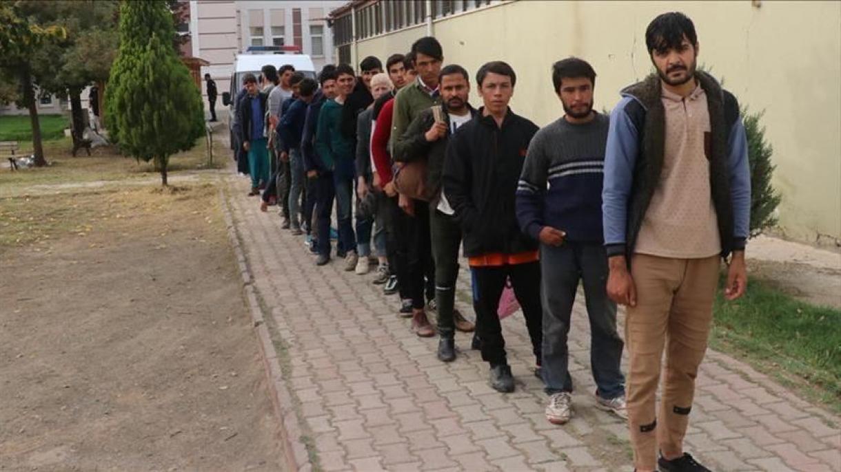 92 مهاجر غیرقانونی در استان ازمیر دستگیر شدند