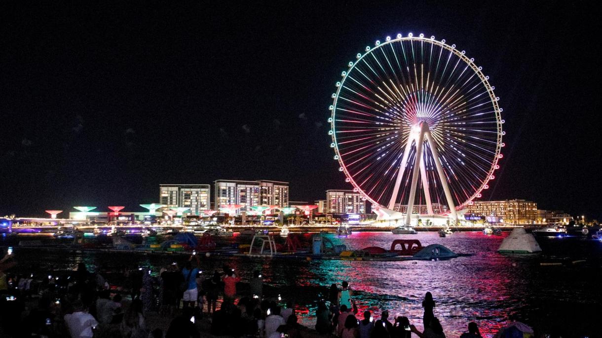 Inaugurata la ruota panoramica piu’ grande del mondo a Dubai