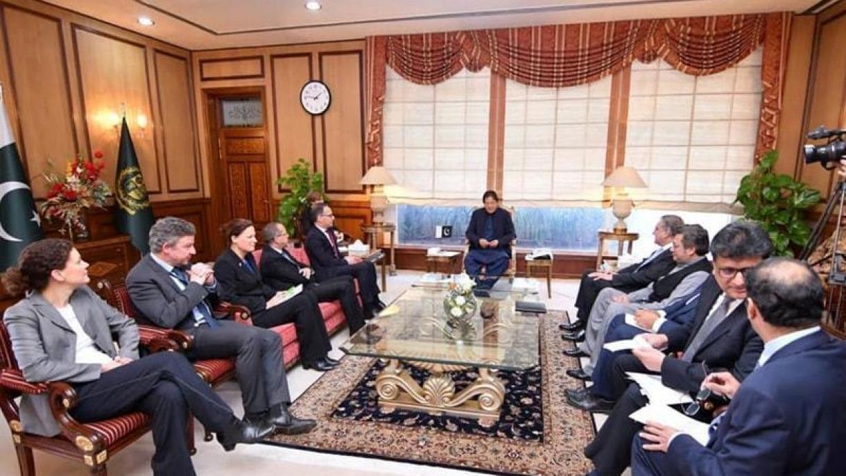 وزیر اعظم عمران خان سے جرمن وزیر خارجہ کی ملاقات، باہمی امور پر بات چیت